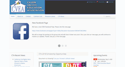 Desktop Screenshot of mycvea.org